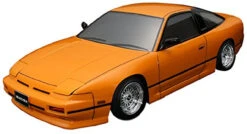 ABC Hobby RC 66152 NISSAN 180SX "Zenki" (1st. Edition) / Body Set