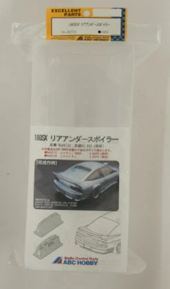 ABC Hobby RC 66733 Rear Under Spoiler For 180SX Sileighty