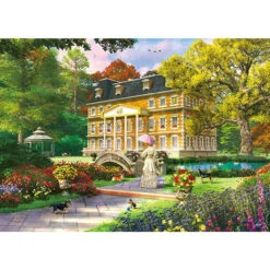 APPLEONE Jigsaw Puzzle 500-246 Dominic Davison Royal Garden (500 Pieces)