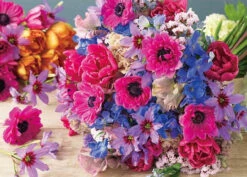 Appleone 500-300 Jigsaw Puzzle Beautiful Anemone Flowers (500 Pieces)