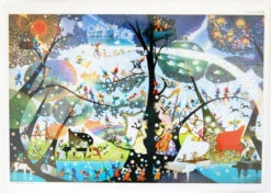 APPLEONE Jigsaw Puzzle 1000-848 Seiji Fujishiro Paradise Of The Elves (1000 Pieces)