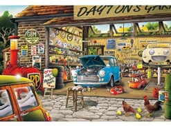 APPLEONE Jigsaw Puzzle 300-348 Hiroyuki Tanikawa Dayton's Repair Garage (300 Pieces)