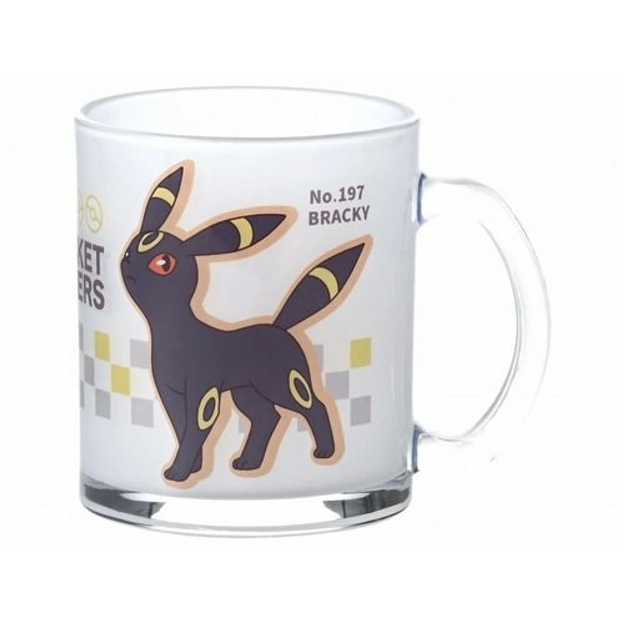 Pokemon Center Original Patterned Glass Mug Umbreon