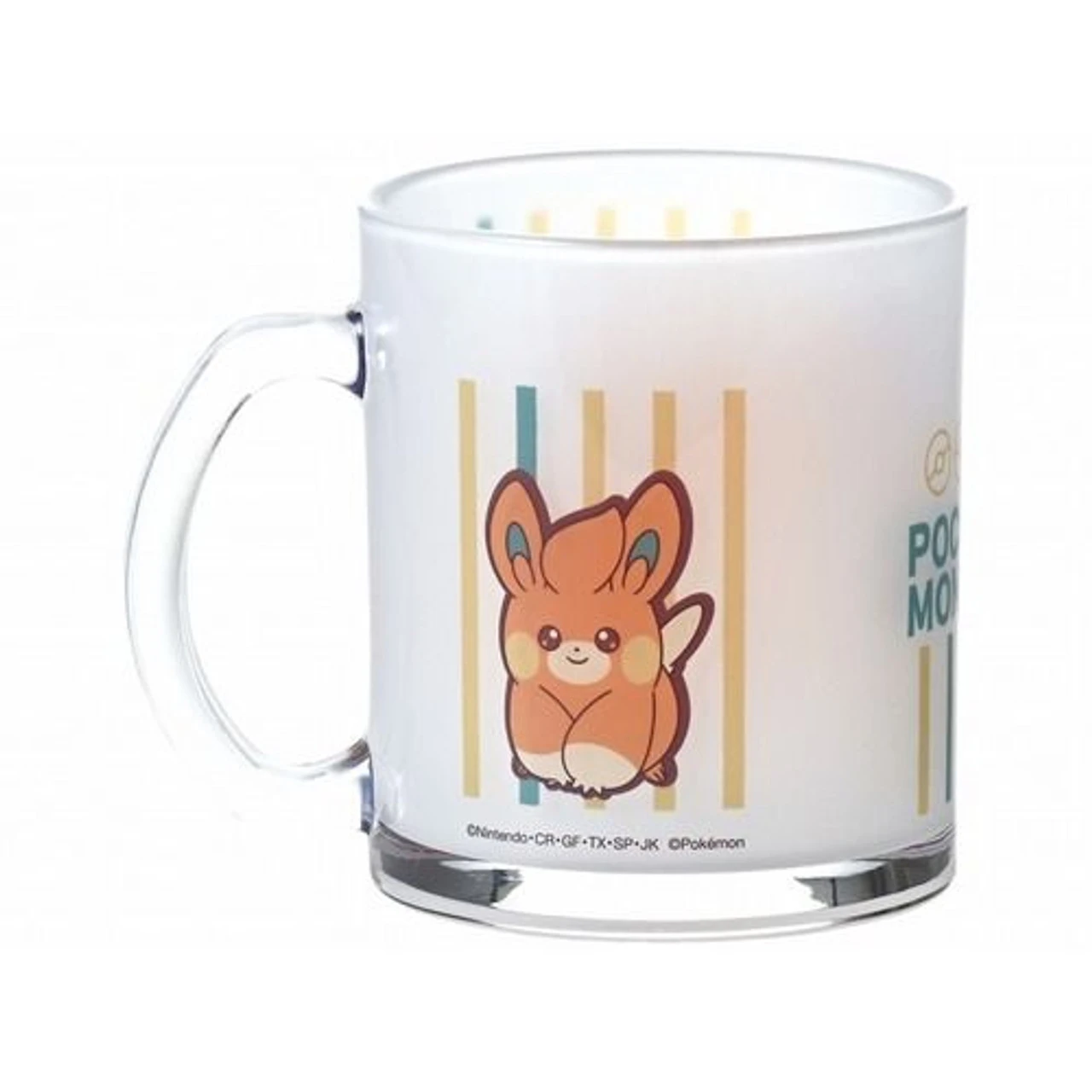 Pokemon Center Original Patterned Glass Mug Pawmi - Image 2