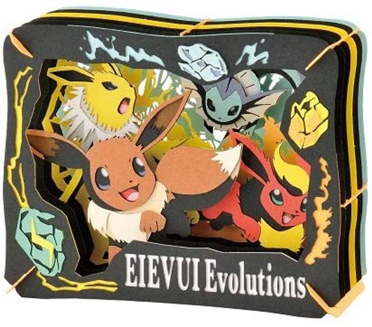 Ensky Paper Theater PT-089 Pokemon Eevee Evolutions - Image 4