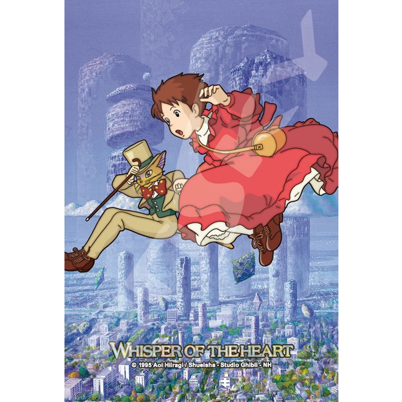 Ensky Art Crystal Jigsaw Puzzle 126-AC67 Studio Ghibli Whisper Of The Heart (126 Pieces)