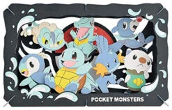 Ensky Paper Theater PT-L08 Pokemon Type Water