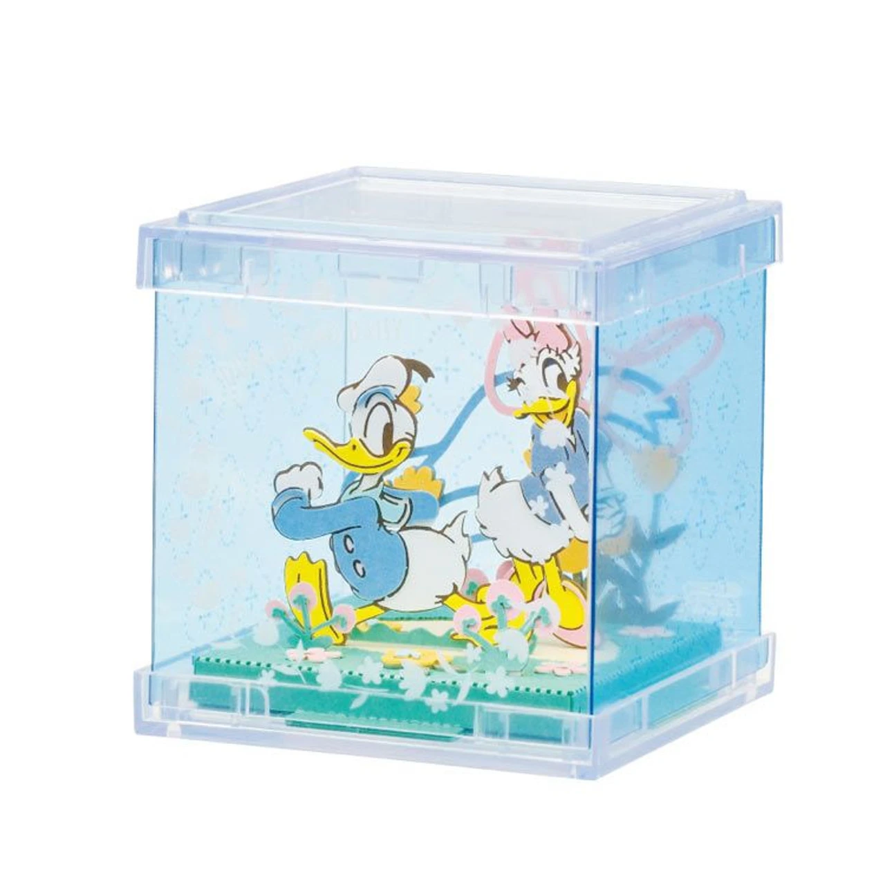 Ensky PTC-09 Paper Theater CUBE Disney Donald & Daisy (Mickey & Friends) - Image 2