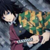 Ensky 300-1708 Jigsaw Puzzle Demon Slayer: Kimetsu No Yaiba Tomioka Giyuu (300 Pieces)
