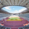 Ensky 300-1770 Jigsaw Puzzle Inside View Of Japan National Stadium (300 Pieces)