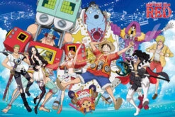 Ensky 1000-589 Jigsaw Puzzle One Piece Film: Red Straw Hat Pirates Festival (1000 Pieces)