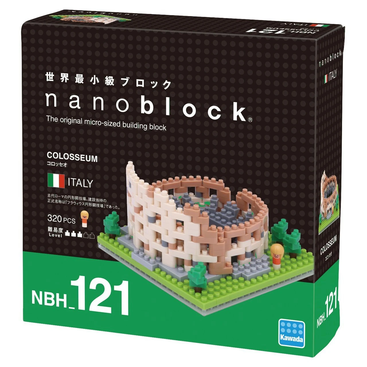 Kawada NBH-121 Nanoblock Colosseum