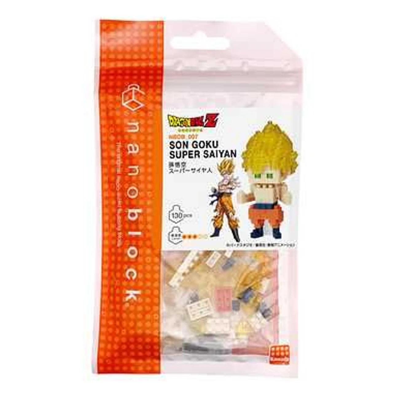Kawada Nanoblock Dragon Ball Z Son Goku Super Saiyan - Image 2