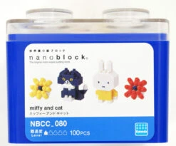 Kawada NBCC_080 Nanoblock Miffy And Cat