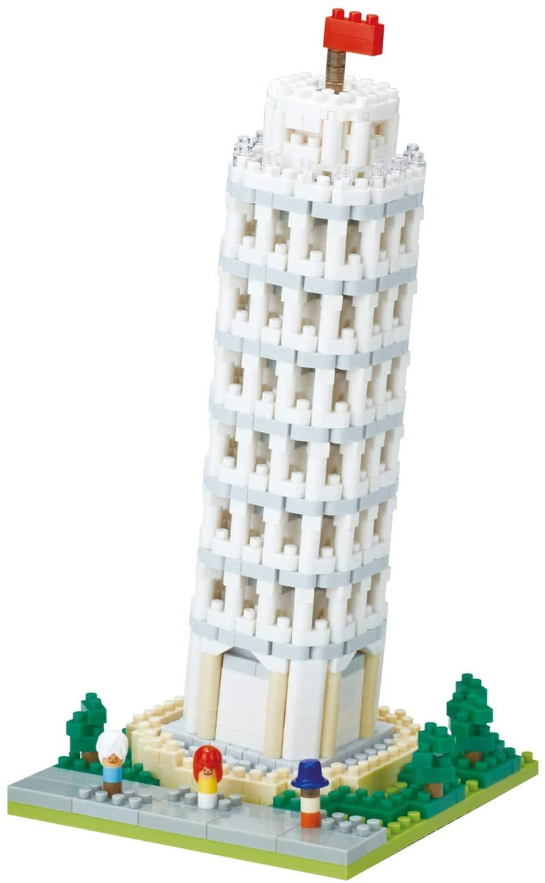 Kawada NBH_199 Nanoblock The Leaning Tower Of Pisa