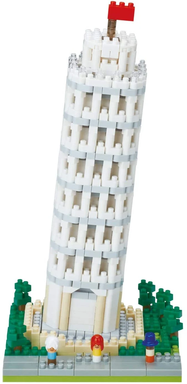 Kawada NBH_199 Nanoblock The Leaning Tower Of Pisa - Image 5