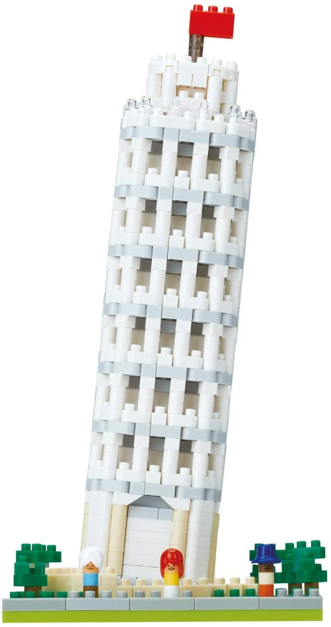 Kawada NBH_199 Nanoblock The Leaning Tower Of Pisa - Image 4