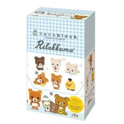 Kawada NBMC_17 Nanoblock Mini Rilakkuma 1 Box (6 Pcs)