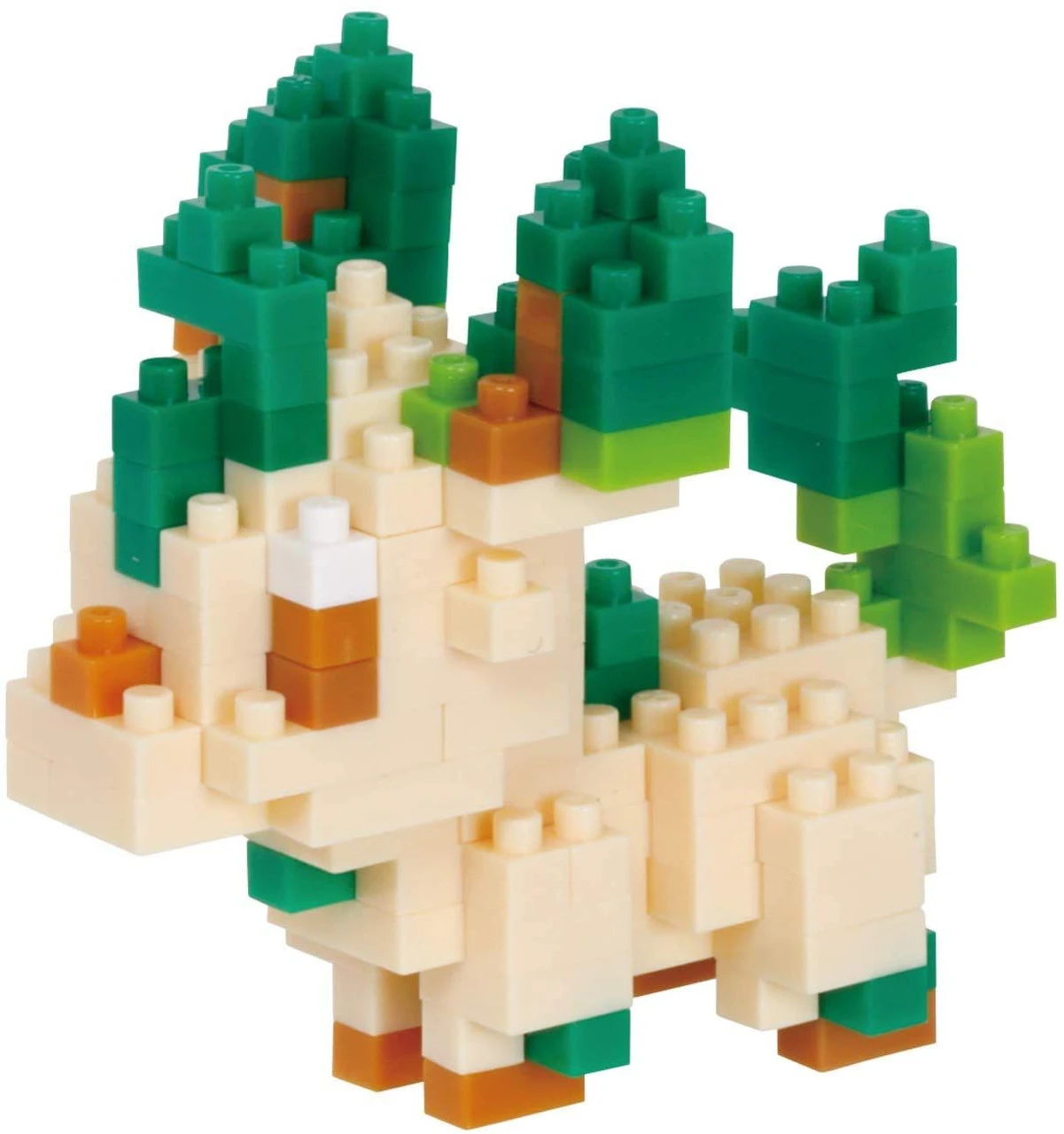 Kawada NBPM-071 Nanoblock Pokemon Leafia - Image 2