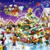 Epoch 03-092 Jigsaw Puzzle Snoopy Happy Christmas (108 Pieces)
