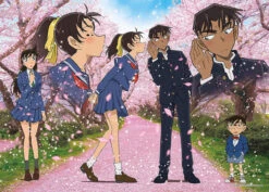Epoch Jigsaw Puzzle 06-111s Detective Conan Cherry Blossom Season (500 Pieces)