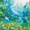 Epoch Jigsaw Puzzle 23-718 Glow In The Dark Lassen Blooming Ocean (2016 S-Pieces)