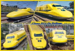 Epoch Jigsaw Puzzle 26-801 Bullet Train Shinkansen Class 923 Dr.Yellow (100 Pieces)