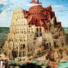 Epoch 31-025 Jigsaw Puzzle Bruegel The Tower Of Babel (1053 S-Pieces)