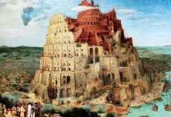 Epoch 31-025 Jigsaw Puzzle Bruegel The Tower Of Babel (1053 S-Pieces)