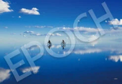 Epoch 31-037 Jigsaw Puzzle Riding Through Uyuni Salt Flat In Bolivia (1053 S-Pieces)