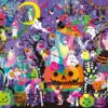 Epoch 79-114s Jigsaw Puzzle Kayo Horaguchi Illustration Halloween Party (500 Pieces)