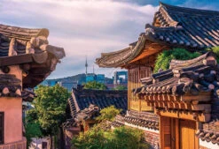 Epoch Jigsaw Puzzle 79-354s Bukchon Hanok Village In Seoul South Korea (300 Pieces)