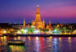 Epoch 79-371 Jigsaw Puzzle Temple Of Dawn Wat Arun Thailand (450 S-Pieces)