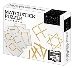 Hanayama Katsunou Brain Teaser Match Stick Puzzle