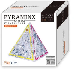 Hanayama Katsunou Brain Teaser Pyramix Crystal Puzzle