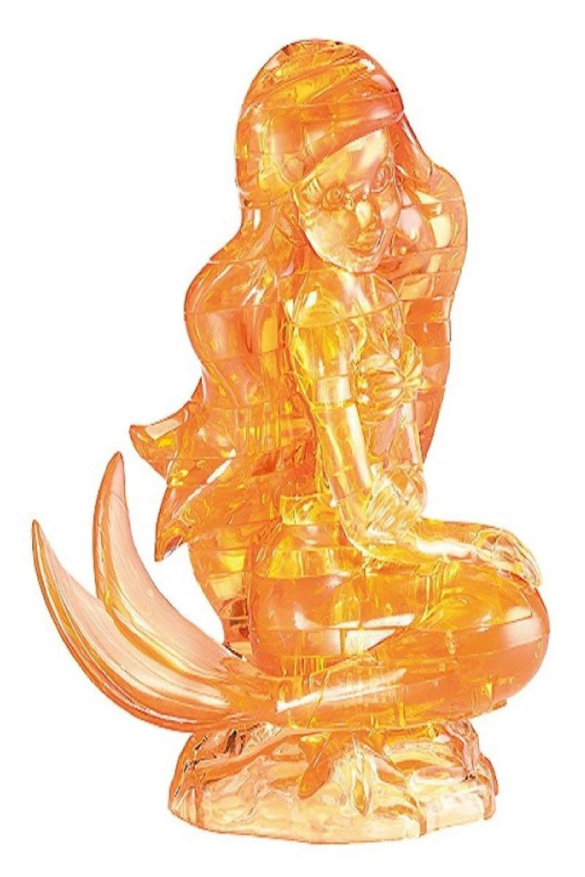 Hanayama Crystal Gallery 3D Puzzle Disney Little Mermaid Ariel 4977513076043 - Image 3