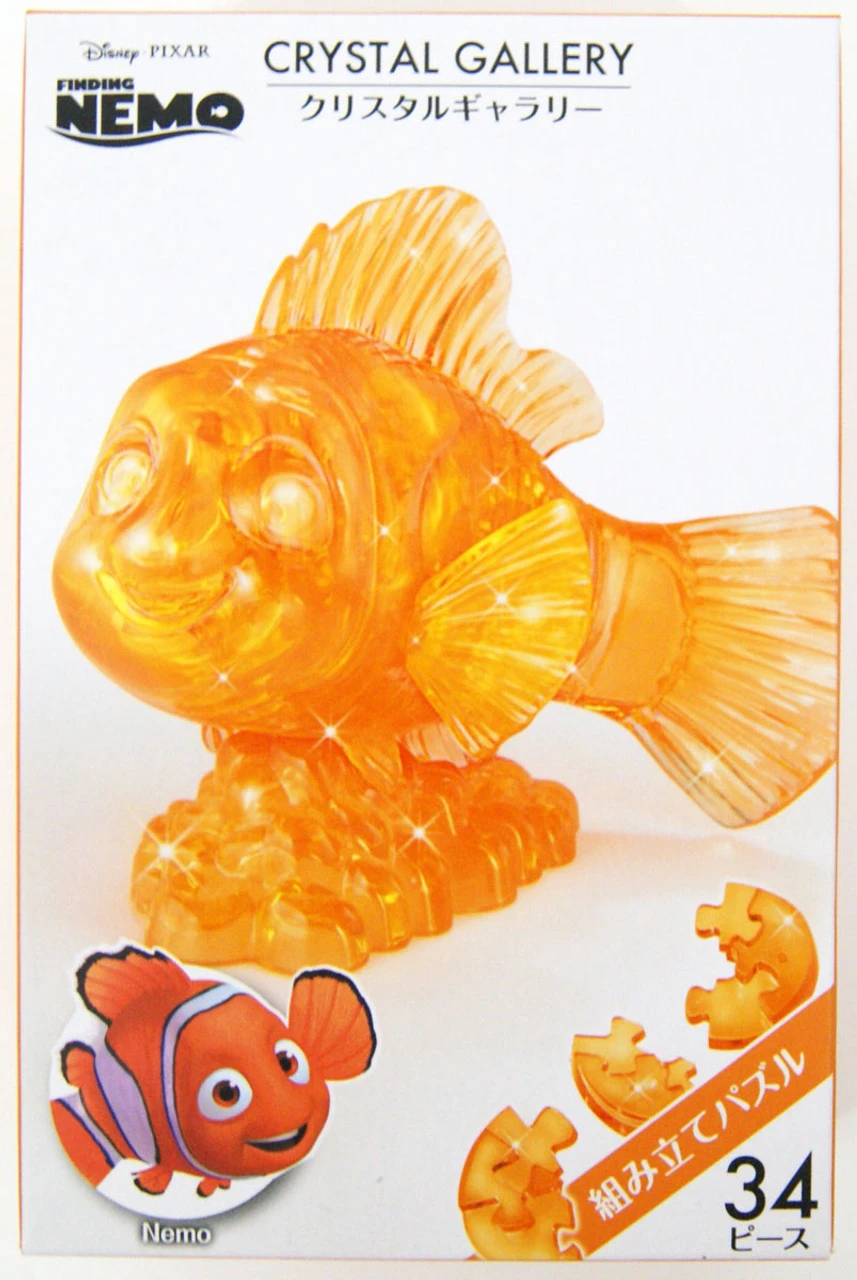 Hanayama Crystal Gallery 3D Puzzle Disney Finding Nemo 4977513076234