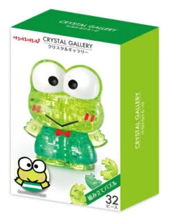 Hanayama Crystal Gallery 3D Puzzle Sanrio Kero Kero Keroppi 32 Pieces