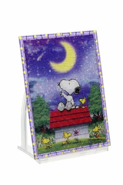 Beverly Crystal Jigsaw Puzzle CJP-038 Peanuts Snoopy Wish Upon A Night Sky (165 Pieces)