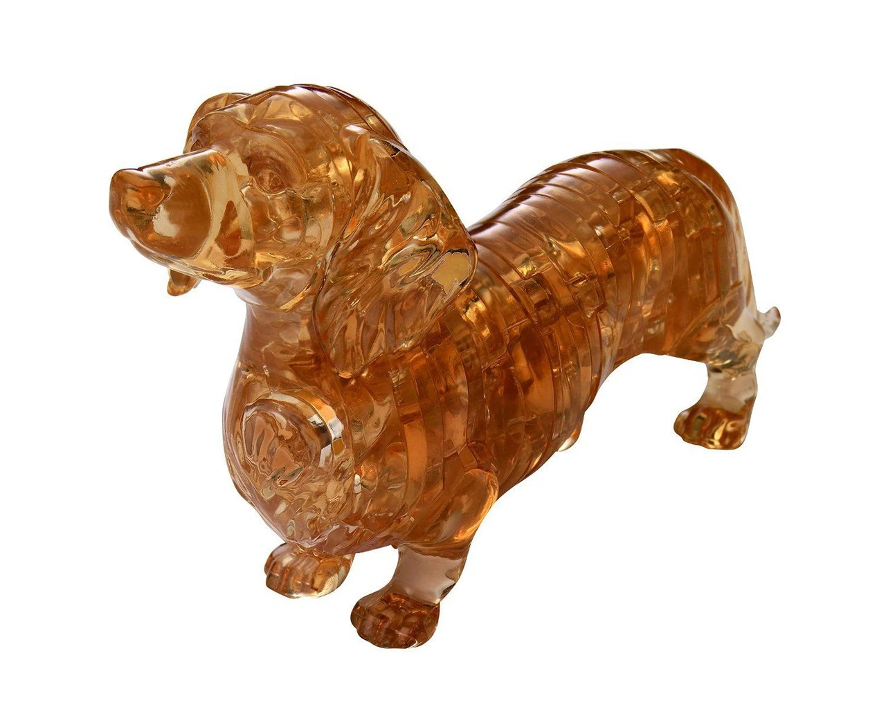 Beverly Crystal 3D Puzzle 50179 Dachshund Brown