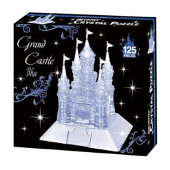 Beverly 50291 Crystal 3D Puzzle Grand Castle Blue (125 Pieces)