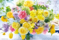 Beverly Jigsaw Puzzle M81-582 Innocent Heart Bright Flower (1000 S-Pieces)