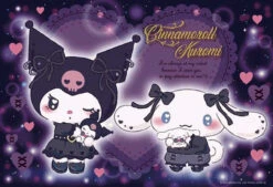 Beverly 300-022 Jigsaw Puzzle Sanrio Lovely Friends - Cinnamoroll & Kuromi (300 Pieces)