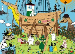 Yanoman Jigsaw Puzzle 05-1030 Moomin Going On Voyage (500 Pieces)