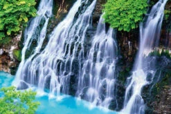 Yanoman 10-1416 Jigsaw Puzzle Shirahige Waterfall In Hokkaido Japan (1000 Pieces)