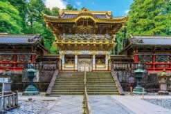 Yanoman 10-1430 Jigsaw Puzzle Golden Shrine And Temple Toshogu Yomeimon Gate Tochigi Japan (1000 Pieces)