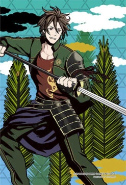 Yanoman Prism Art Jigsaw Petit Puzzle 97-176 Touken Ranbu Otegine (70 Pieces)