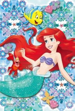 Yanoman Prism Art Jigsaw Petit Puzzle 97-178 Disney Ariel (70 Pieces)