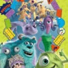 Yanoman 97-265 Prism Art Jigsaw Petit Puzzle Disney Pixar Monsters Inc. (70 S-Pieces)
