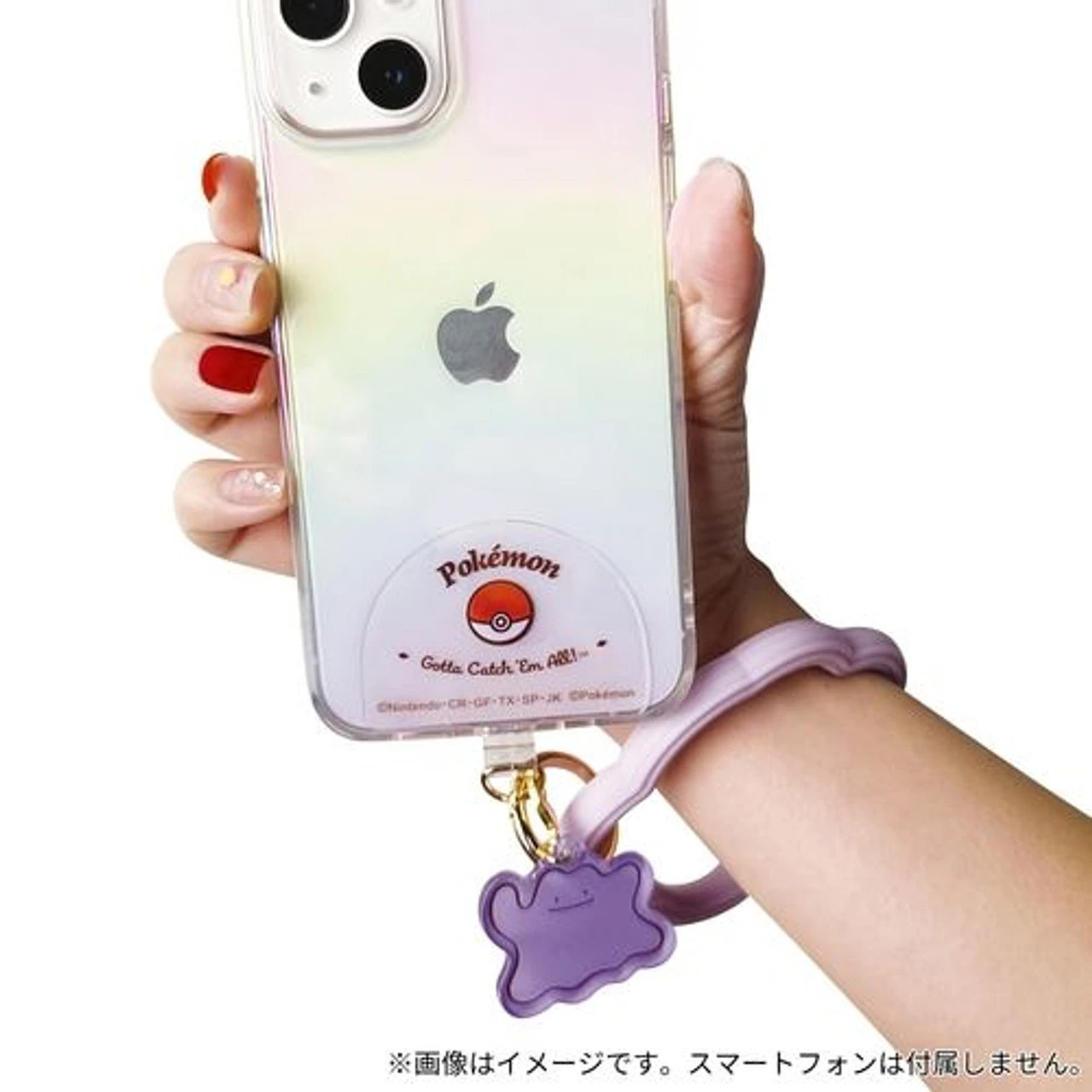 Pokemon Center Original IWACCA Wrist Strap For Smartphones - Ditto - Image 3